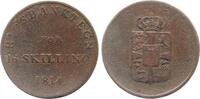 Dänemark 16 Skilling 16 Skilling Dänemark 1814 schön Rigsbanktegn -