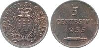 San Marino 5 Centesimi 5 Centesimi San Marino 1935 TOP Archiv Franquinet -