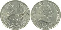 Uruguay 20 Centesimos 20 Centesim.1965 Schrötl.Fehler -