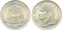 Venezuela 1 Bolivar 1 Bolivar 5 Lei Venezuela 1954 stempelglanz Silber -