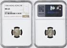 Hong Kong 5 Cents 5 Cents Hong Kong 1904 NGC 8360107-003 MS62 Edward VII -