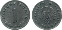 Deutschland 1 Pfennig 1 Pfennig 1944 A Zainende J 369 Drittes Reich -