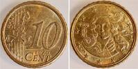 Frankreich 10 Cent Fehlprägung 10 Cent Frankreich 2002, doppelter Randstab -