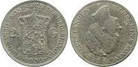 Niederlande 2,5 Gulden 2,5 Gulden 1930 Willhelmina Niederlande Wilhelmina -