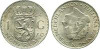 Niederlande 1 Gulden 1 Gulden Juliana 1964 vz/stgl Juliana -