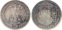 Deutschland 5 DM 5 DM 1969 F Mercator PP Patina Jaeger 400 -