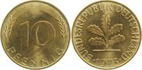 BRD 10 Pfennig 10 Pfennig 1973 J bfr J 383 -