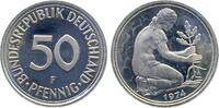 Deutschland 50 Pfennig Variante 50 Pfennig 1974 F grosses Münzzeichen -