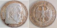 Deutschland 5 Reichsmark Fälschung 5 Reichsmark Hindenburg 1935 G J 360, noch nie gehabt -