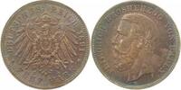 Deutschland 5 Mark 5 Mark Friedrich Baden1891G ohne Strich im A ! RAR ! Friedrich -