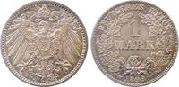 Deutschland 1 Mark 1 Mark 1899J f.prfr/prfr, alte Patina, Super Wilhem II -