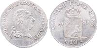 Deutschland 10 Kreuzer 10 Kreuzer 1808 Carl Friedrich von Baden selten Erhaltung Carl Friedrich -
