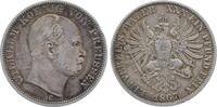 Deutschland 1 Taler Vereinstaler Preussen 1867 C AKS 99 Dav 782 Jaeger 96 Th 270 Wilhelm -