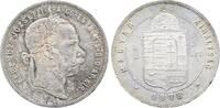 Ungarn 1 Forint 1 Forint 1878 K.B Ungarn, TOP, leichte goldene Patina -