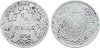 Deutschland 1/2 Mark 1905 1/2 Mark 1905 F s/ss sch&ouml;n/sehr sch&ouml;n 10.16 &pound;  +  7.62 &pound; shipping