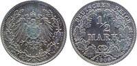 Deutschland 1/2 Mark 1906 1/2 Mark 1906 G stgl.! J 016 stempelglanz 27.08 &pound;  +  7.62 &pound; shipping