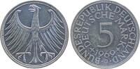 Deutschland 5 DM 1969 Fehlpr&auml;gung 5 DM 1969 J Lichtenrader Pr&auml;gung J 387... 33.01 &pound;  +  7.62 &pound; shipping