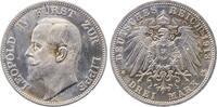 Deutschland 3 Mark 1913 3 Mark 1913 A Leopold IV Lippe PP- leicht berieb... 842.11 &pound;  +  21.16 &pound; shipping