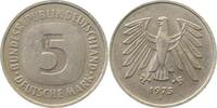Deutschland 5 DM 5 DM 1975 F unmagnetisch J 415 -