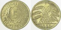 Deutschland 5 Pfennig Fehlprägung 5 Pfennig 1925 E J 316 Stempelbruch -