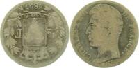 Frankreich 1/2 Francs 0,5 Francs 1827 K mintage 9.585 stck. s beau China -