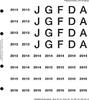 Perforiertes Vordruckblatt 2013-2016 -