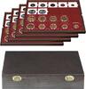   Echtholzkassette CARUS für 80 Münzrähmchen 50x50 mm/Münzkapseln CARRÉE... 82.79 £  +  56.79 £ shipping