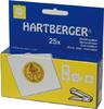 HARTBERGER Münzrähmchen 40 mm, zum Heften, 25er-Packung -