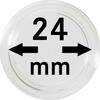  Münzkapseln Innen-Ø 24 mm, 100er-Packung   