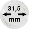 Münzkapseln Innen-Ø 31,5 mm, 10er-Packung -