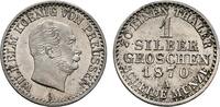 BRANDENBURG-PREUSSEN Silbergroschen 1870, A. Wilhelm I., 1861-1888. Fast... 21.67 £  +  8.67 £ shipping