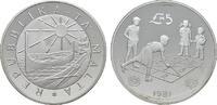 MALTA 5 Pounds 1981. Polierte Platte. 43.35 £  +  8.67 £ shipping