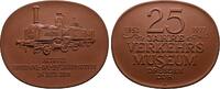 EISENBAHN Grosse braune Porzellanplakette 1977 (Meißen). Oval quer, Stem... 32.94 £  +  8.67 £ shipping