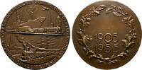 BELGIEN Bronzemedaille 1955, (v. Delier). Numisnautik, Eisenbahn CH UNC
