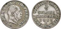 BRANDENBURG-PREUSSEN 1/2 Silbergroschen 1867, B. Wilhelm I., 1861-1888. ... 17.34 £  +  8.67 £ shipping