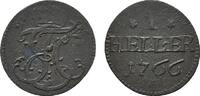 SACHSEN Heller 1766. Ernst Friedrich Karl, 1745-1780. Sehr schön 12.14 £  +  8.67 £ shipping