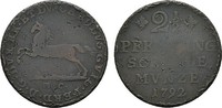 BRAUNSCHWEIG-LÜNEBURG 2 1/2 Pfennig Karl Wilhelm Ferdinand, 1780-1806. -