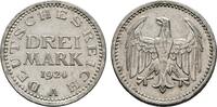 3 Mark 1924 A WEIMARER REPUBLIK  Vorzüglich.