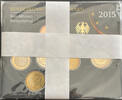 BRD 5 x Kursmünzensatz a 5,88 Euro 2015, A,D,F,G,J. Stempelglanz 51.15 £  +  8.67 £ shipping