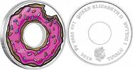 Tuvalu 1 Dollar 2019 Simpsons Donut 1oz PP 411.80 £  +  9.23 £ shipping
