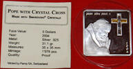 Marianen Inseln 5 Dollars 2004 Mariana Islands Pope Paul II Silver Proof 59.82 £  +  4.81 £ shipping