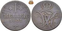 Hessen-Kassel I Heller 1831 Wilhelm II - 1821-1847 ss 8.67 £  +  34.68 £ shipping