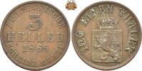 Hessen-Kassel 3 Heller 1866 Friedrich Wilhelm I - 1847-1866 ss 8.67 £  +  34.68 £ shipping