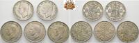 Großbritannien 1/2 Crown (2 1/2 Shilling) 1947 - 1951 George VI ss - vz 12.14 £  +  34.68 £ shipping