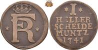 Hessen-Kassel I Heller 1741 Friedrich I - 1730-1751 ss+ 17.34 £  +  34.68 £ shipping