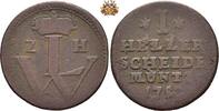 Hessen-Kassel I Heller 1752 Wilhelm VIII - 1751-1760 s 6.94 £  +  34.68 £ shipping