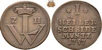 Hessen-Kassel I Heller 1757 Wilhelm VIII - 1751-1760 ss 14.74 £  +  34.68 £ shipping