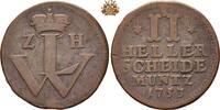 Hessen-Kassel II Heller 1753 Wilhelm VIII - 1751-1760 ss 9.54 £  +  34.68 £ shipping