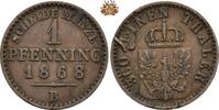 Brandenburg-Preußen 1 Pfennig 1868 1 Pfennig, Kupfer, 1868 B ss 5.20 £  +  34.68 £ shipping