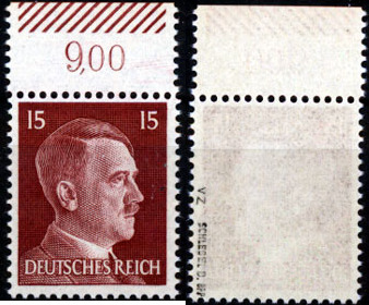 15 Pfennig 1941 Deutsches Reich Mi. Nr. 789 vz Freimarken Adolf